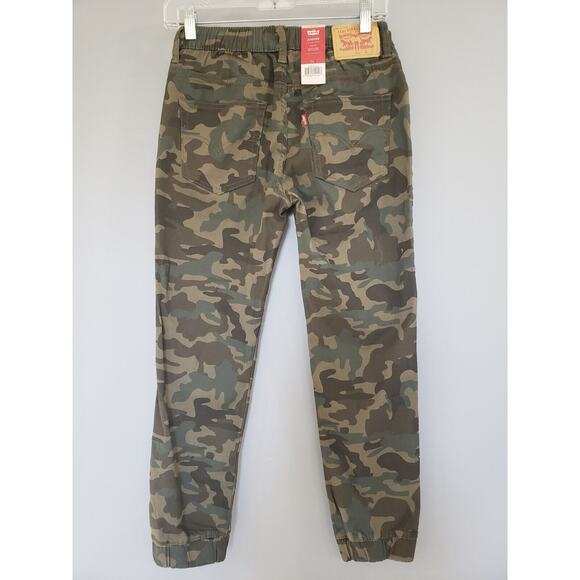 Levi's Camouflage Boy's‎ Jogger Pants Stretch Sz 12 Regular 26×27 - Picture 1 of 5